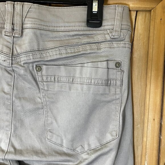 Democracy Womens Ab Solution Technology High Rise Denim Jeans Sz 14 Beige AN EXC - Picture 9 of 12